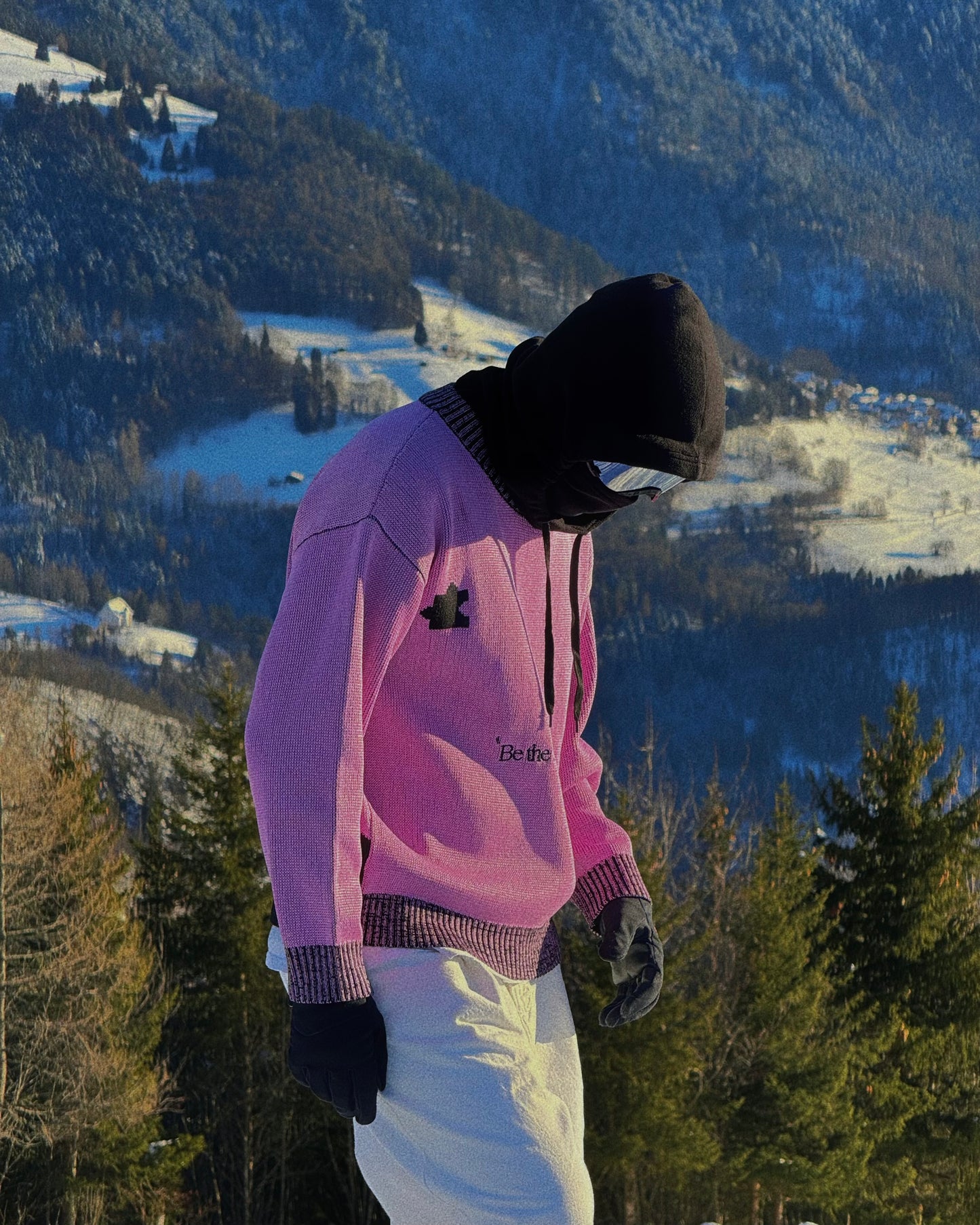 FMR Thermochromic Sweater Pink/White