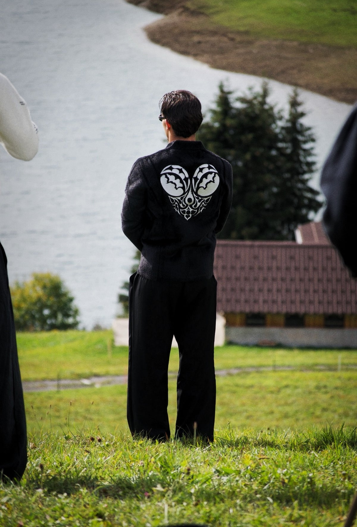 Pull Mohair noir