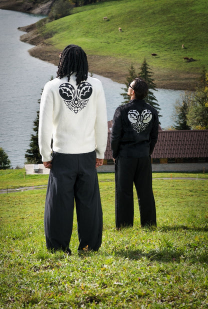 Pull Mohair blanc