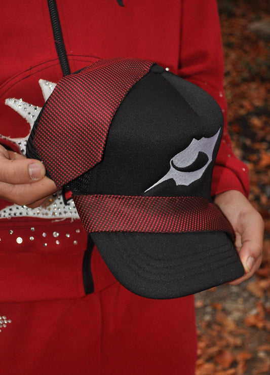 Casquette cravate FMR Couture noire