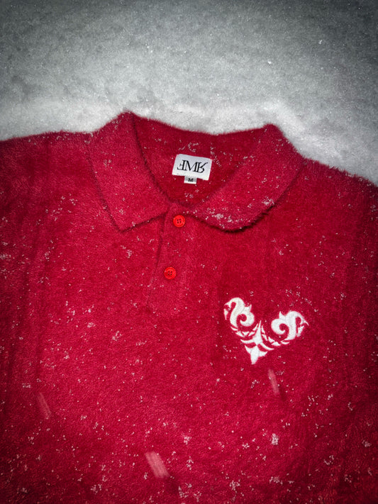 Pull Mohair FMR rouge