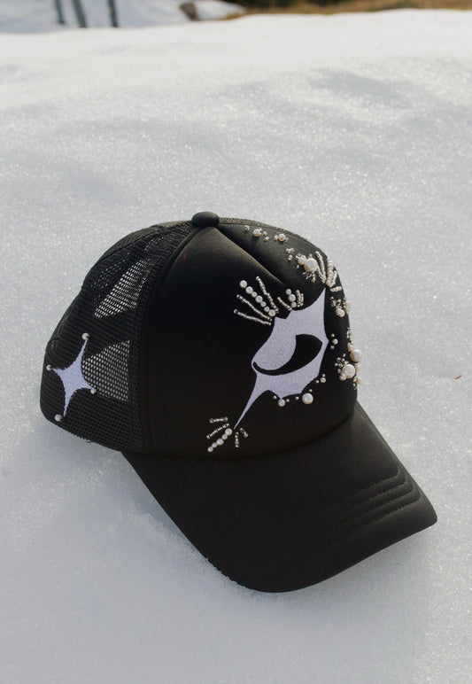 Casquette FMR Couture noire