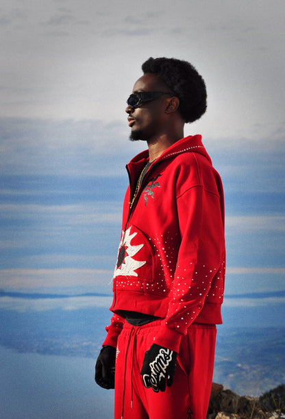 Rhinestones Zipper FMR