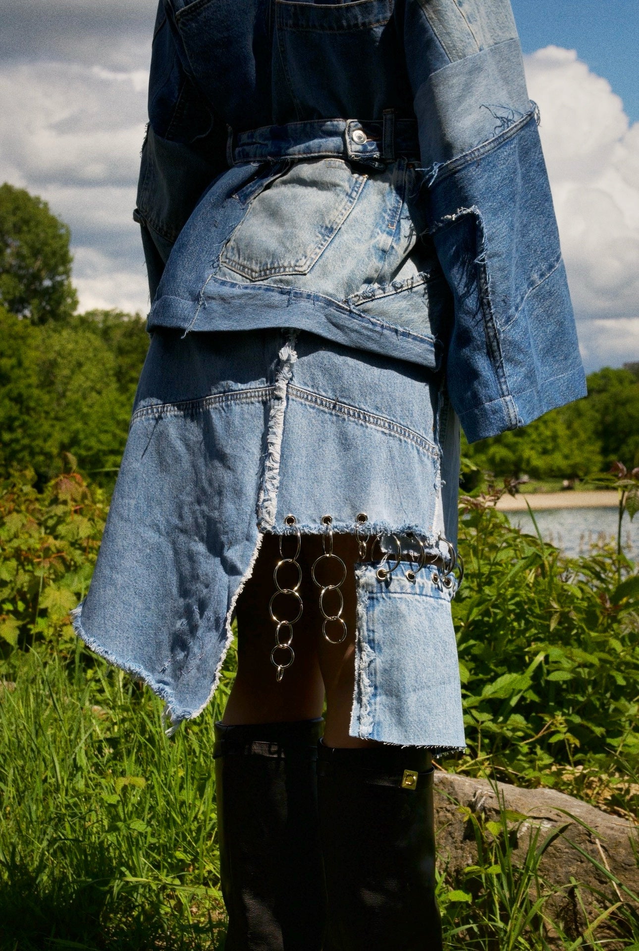 Jupe en jeans